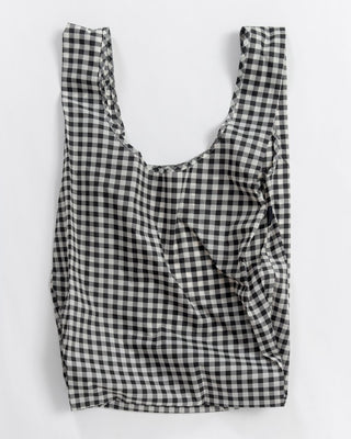 Black Gingham Baggu
