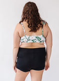Black High-Waist Boy Short