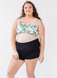 Black High-Waist Boy Short