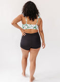 Black High-Waist Boy Short