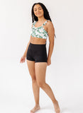 Black High-Waist Boy Short