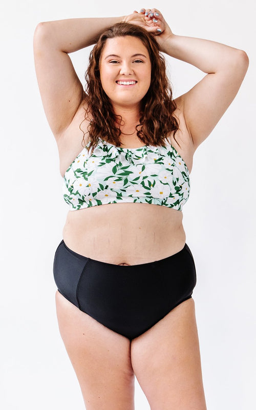 Black High-Waist Bottom