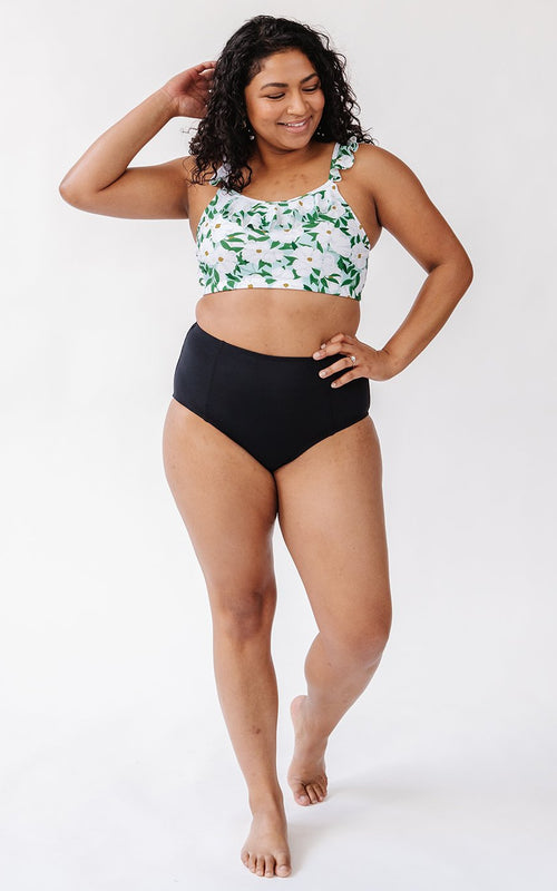 Black High-Waist Bottom