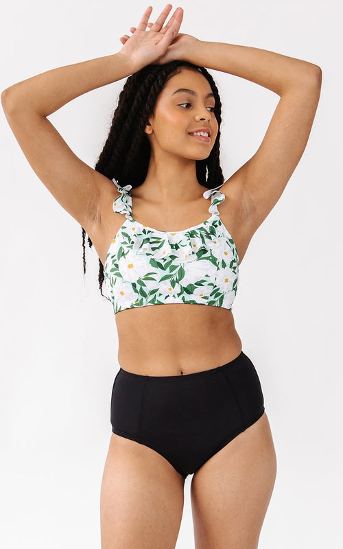 Black High-Waist Bottom
