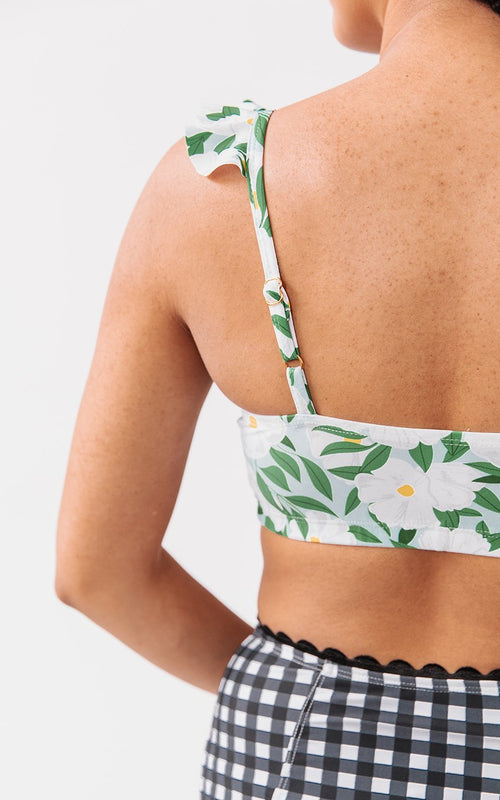 Blossoms Ruffle Bralette