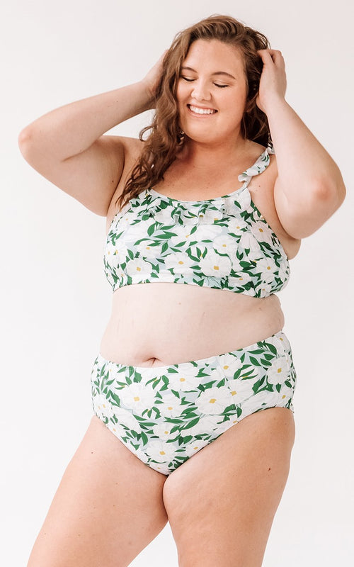 Blossoms High-Waist Bottom
