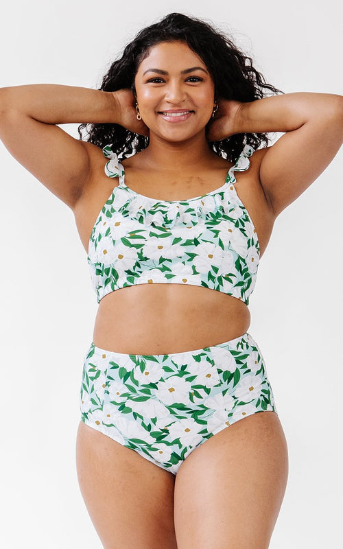 Blossoms High-Waist Bottom
