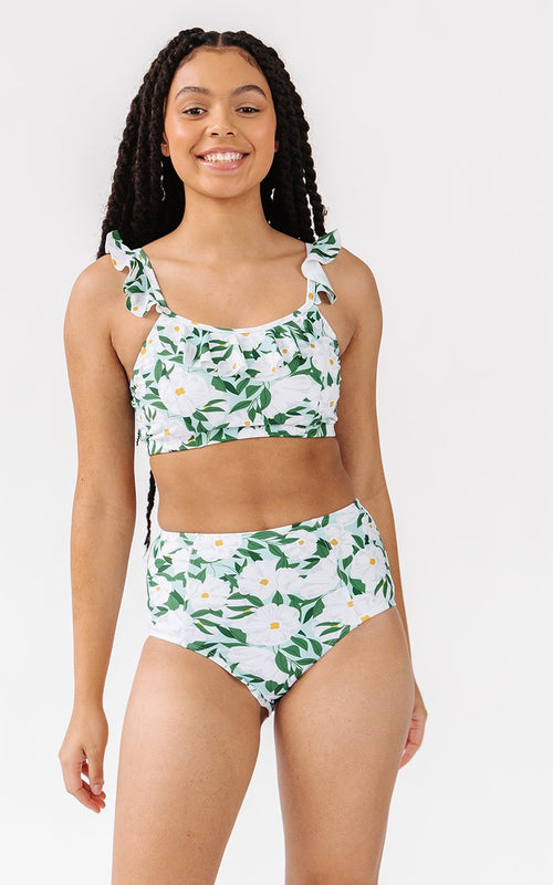 Blossoms High-Waist Bottom
