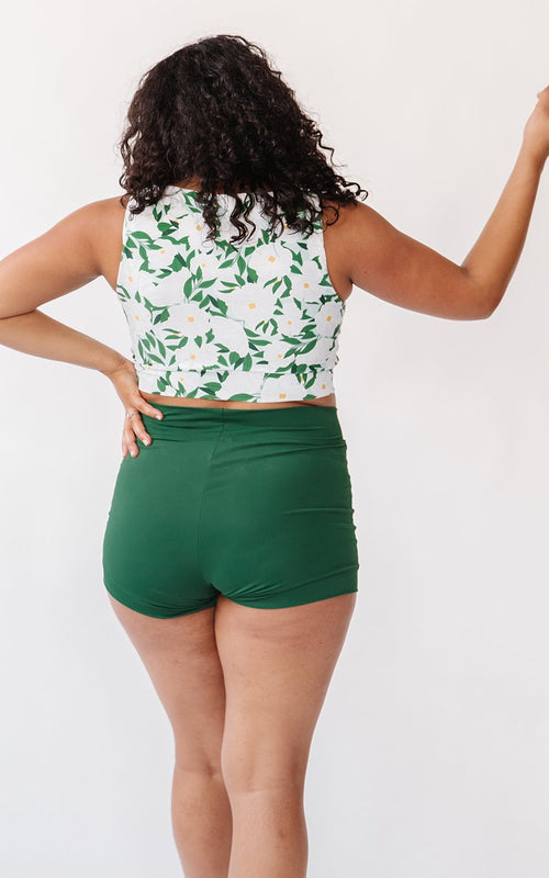 Blossoms Knotted Crop