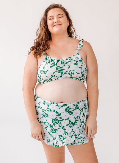 Blossoms Ruffle Skirt w/ Bottoms - XXS