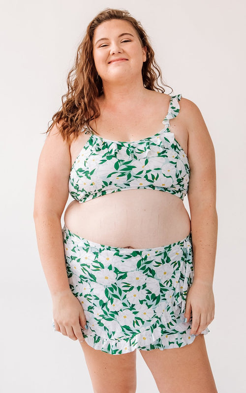 Blossoms Ruffle Skirt w/ Bottoms