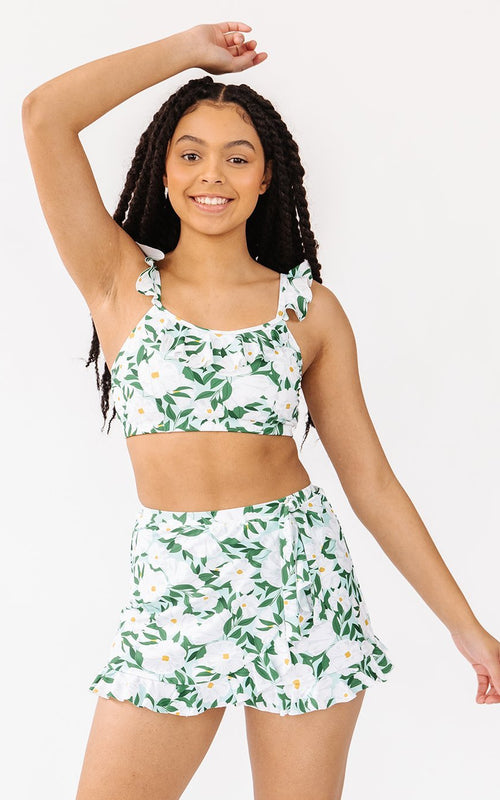 Blossoms Ruffle Skirt w/ Bottoms
