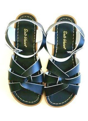 Black Salt Water Sandals