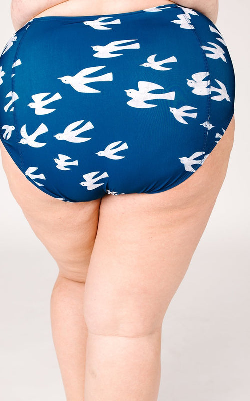 Birds High-Waist Bottom