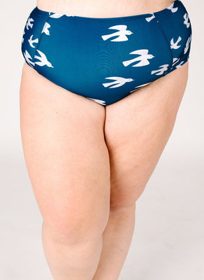 Birds High-Waist Bottom