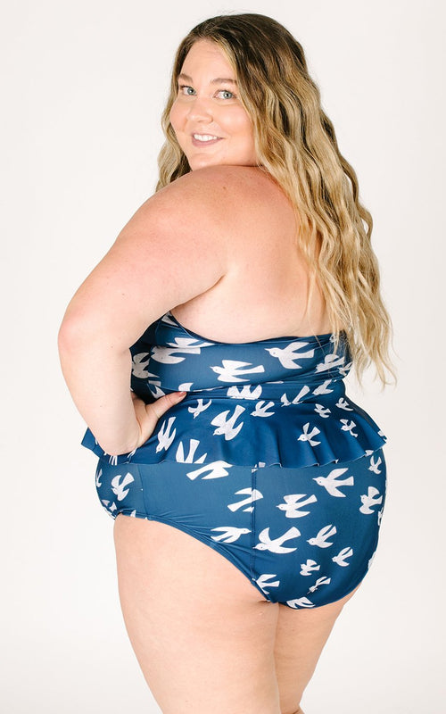 Birds High-Waist Bottom