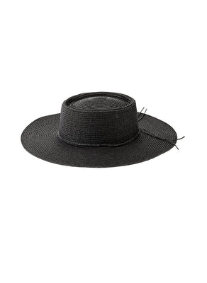 Black Large Brim Hat