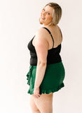 Forest Ruffle Skirt w/ Bottoms