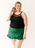 Forest Ruffle Skirt w/ Bottoms