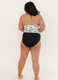 Blossoms Cinch-Neck Tankini