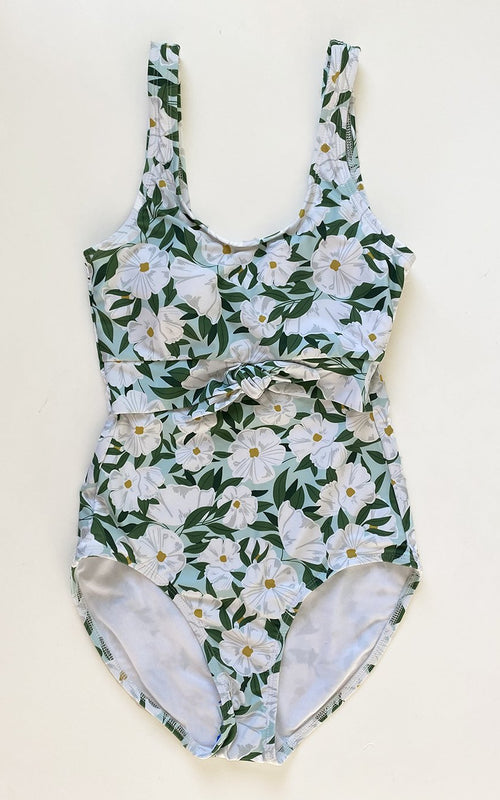 Blossoms Knotted One-Piece