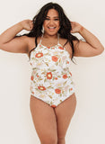 Chloe Cinch-Neck Tankini