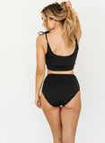 Black High-Waist Bottom