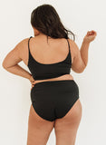 Black Ultra High-Waist Bottom