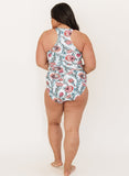 Desert Floral Racer-Back Crop
