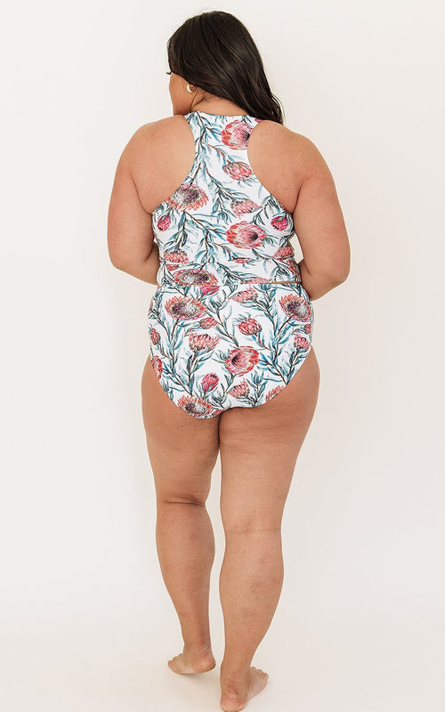 Desert Floral Racer-Back Crop