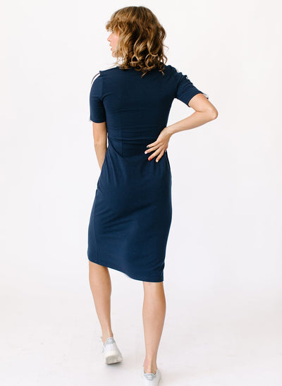 Midi Zipper Dress - XS