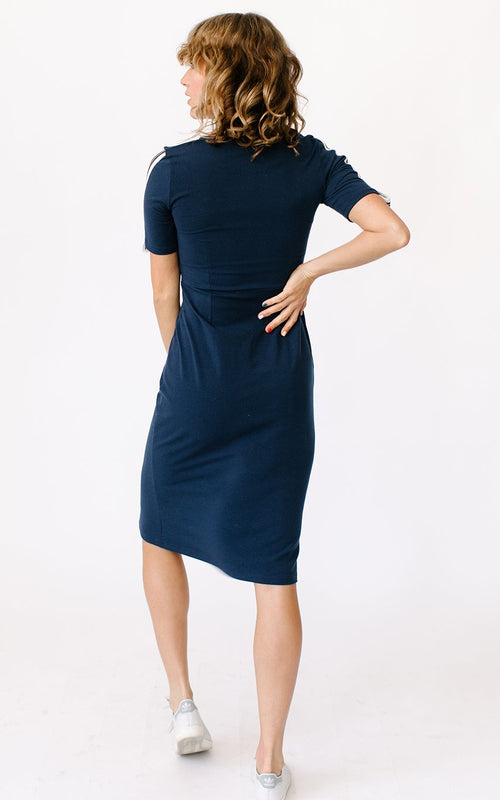 Midi Zipper Dress