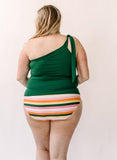 Rainbow Stripe Mid-Waist Bottom