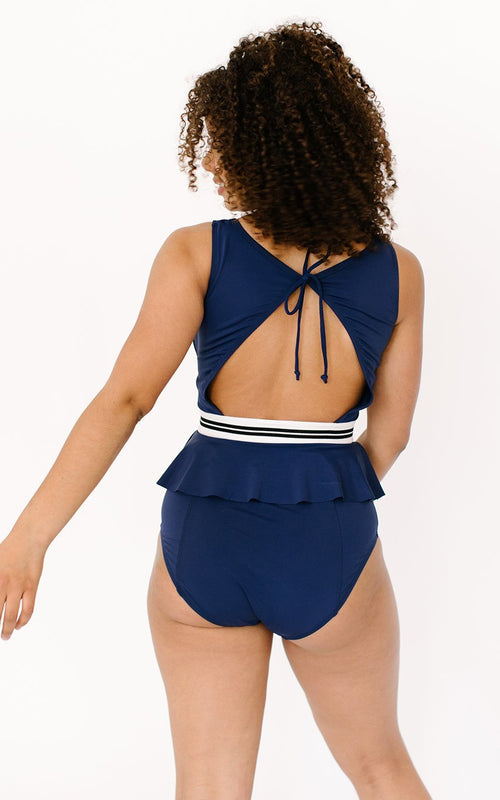 Midnight A-Back Peplum
