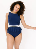 Midnight A-Back Peplum