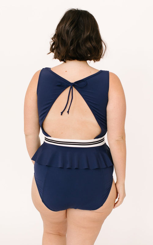 Midnight A-Back Peplum