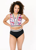 Black Mid-Waist Bottom