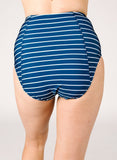 Nautical Stripe High-Waist Bottom