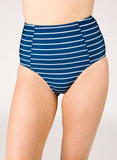 Nautical Stripe High-Waist Bottom