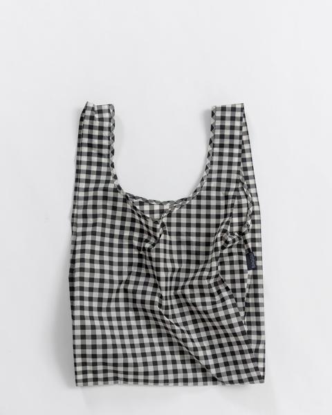 Black Gingham Baggu