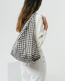 Black Gingham Baggu