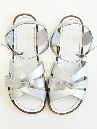 Silver Salt Water Sandals