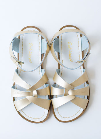 Gold Salt Water Sandals