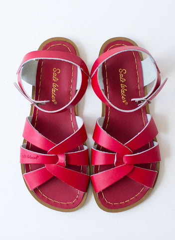 Red Salt Water Sandals