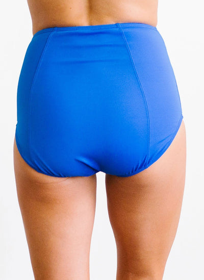 Sapphire High-Waist Bottom - X-SMALL / Sapphire