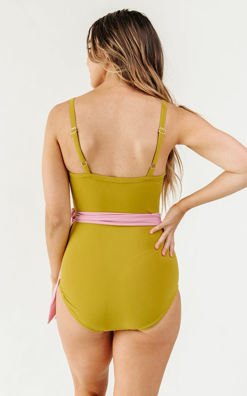 Tuscany Wrap-Tie One-Piece