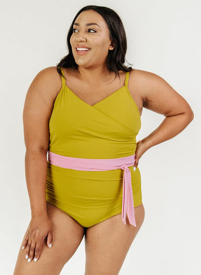 Tuscany Wrap-Tie One-Piece - XXS