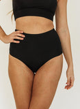 Black Ultra High-Waist Bottom