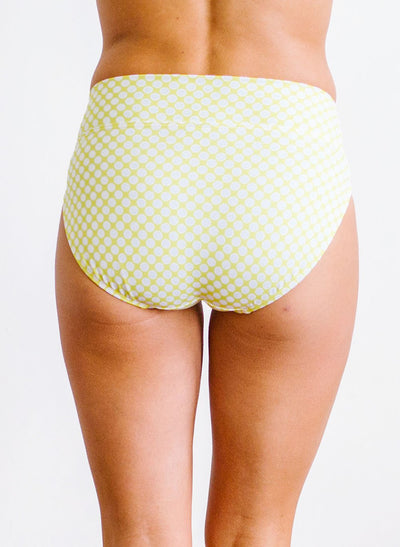 Lemon Dot Classic Bottom - X-SMALL / Lemon Dot