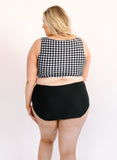 Black High-Waist Bottom